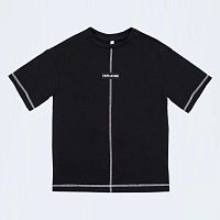 07702049-40 Футболка черный р.128
