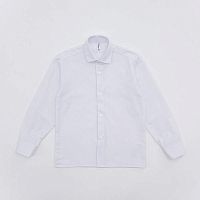 07703016-60 Сорочка для мальчика с длинным рукавом белый р.134