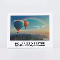 021002-40 Тестер-картика для проверки поляризации выс. 13,5 см