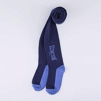 07779005-40 Колготки детские хлопок т.синий/голубой р.104-110