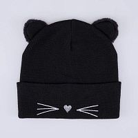 07811997-40 Шапка детская черный 50-52