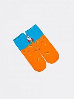 07742441-40 Носки детские хлопковые, бирюзовый р.12