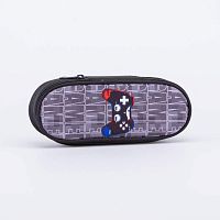 06705030-40 Пенал школьный черный дл. 20 см.