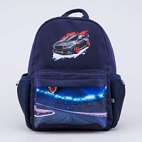 02710347-40 Рюкзак детский синий выс. 30 см