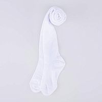 07832935-40 Колготки детские ажурные белый р.146-152