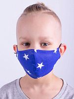МЗ20-03872490 Текстильная маска (для мальчика) цветной детский