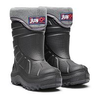 Сапоги детские "JUNIOR" (28-33), мод.2603 У (т.серый/св.серый, Асс 1 (28/1,29/1,30/1,31/1,32/1,33/1), 6 пар)