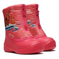 Сапожки детские, мод.566/01 (мамонты/коралловый, Асс 1 (21/2,22/2,23/2,24/2,25/2,26/2), 12 пар)