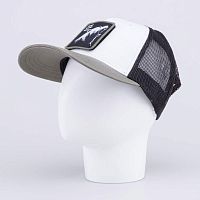 07711783-40 Бейсболка с сеткой для мальчика бел-зел 54-56