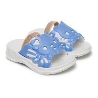 Пантолеты детские (девичьи), мод.951 М (белый/голубой/белый, Асс 1 (21/2,22/2,23/2,24/2,25/2,26/2,27/2,28/2), 16 пар)