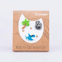 03714024-40 Набор декоративных украшений для пляжной обуви детский