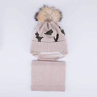 07704014-40 Шапка с аксессуаром разноцветный 46-48