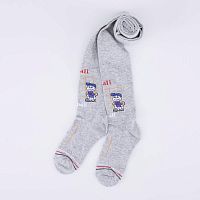 07732919-40 Колготки детские хлопковые серый р.98-104