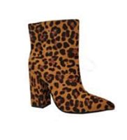 Ботильоны женские, текстиль каблук 10,5