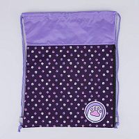 02808226-40 Мешок для обуви фиолетов. выс. 50 см