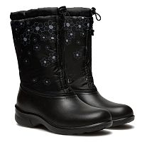 Сапоги женские, мод.321/05 (цветочный градиент/черный, Асс 2 (38/1,39/1,40/1,41/1,42/1), 5 пар)