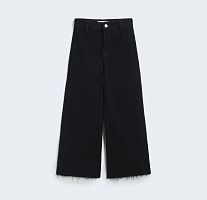 07873021-41 Джинсы Wide leg для девочки черный р.128