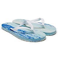 Пантолеты (мужские 42-45), мод.744 (аквамарин/белый, Асс 1 (42/4,43/4,44/4,45/4), 16 пар)