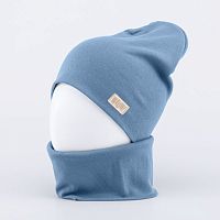 07711966-40 Комплект детский шапка+снуд джинс 52-54