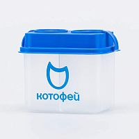 030304 Стакан-непроливайка двойной (синий) Без характеристики