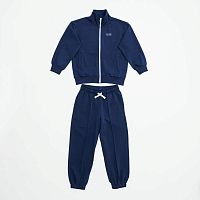 07764097-41 Комплект детский (олимпийка, брюки) т.син р.158