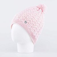 07811418-40 Шапка детская бел-роз 54-56