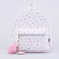 02810347-40 Рюкзак детский белый выс. 24 см