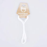 03008002-35 Шнурки для обуви белые 75 см
