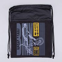 02708227-40 Мешок для обуви черный выс.45 см